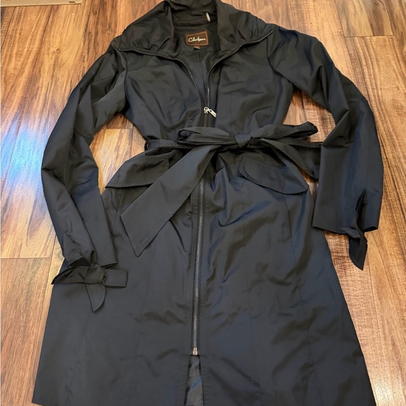 Cole Haan Jackets & Blazers - Cole Haan Chic Black Women's Trench Coat